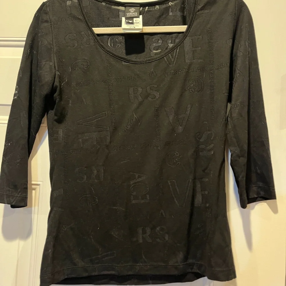 Versace Jeans Couture black top - L - Picture 4 of 8